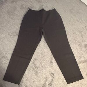 J. Jill Classic Brown Women's Trousers with Elastic Waistband